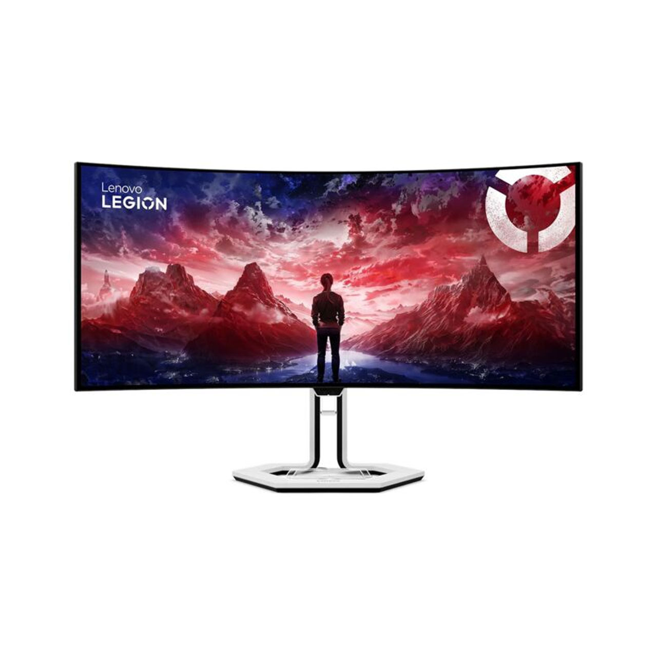 Lenovo Legion Pro 34WD-10 Gaming Monitor 34-Inch WQHD 1440P OLED 240Hz 800R Curvature AG Display (White, 3 Year Local Warranty, NEW)